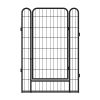 12 Panels Heavy Duty Metal Playpen with door,39.37"H Dog Fence Pet Exercise Pen for Outdoor