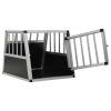 Dog Cage with Single Door 21.3"x27.2"x19.7"