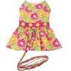 Citrus Slice Harness Dress with Matching Leash