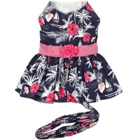 Moonlight  Sails Harness Dress with Matching Leash (size: medium)