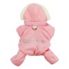 Pink Ruffin It Dog Snow Suit Harness